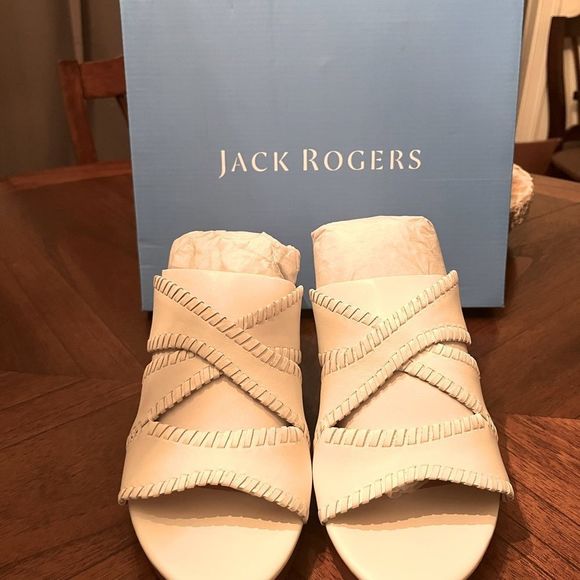 Jack Rodgers Jackie Mid Wedge Slide-10M - Picture 3 of 7